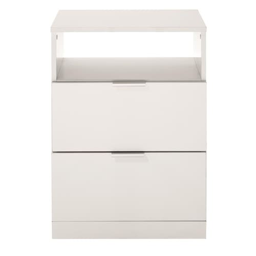 Mesa de Cabeceira Bartira Versatti com 2 Gavetas é boa?