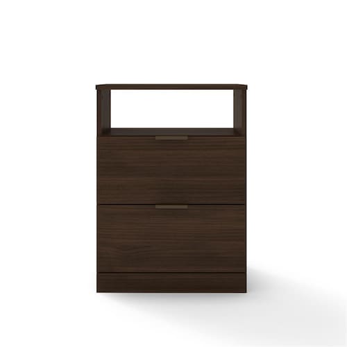 Mesa de Cabeceira Bartira Versatti com 2 Gavetas Menor preço em Mesa de Cabeceira Bartira Versatti com 2 Gavetas