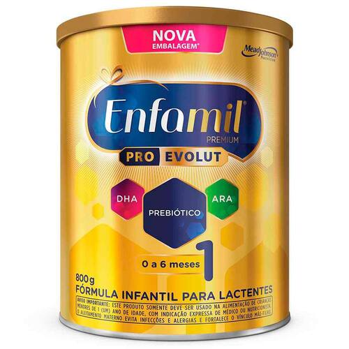 Fórmula Infantil Enfamil Premium 1 Lata - 800g Menor preço em Fórmula Infantil Enfamil Premium 1 Lata - 800g