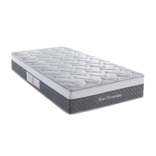 Colchão de Solteiro Biflex New Premium com Euro Pillow e Molas Ensacadas 24x88x188 cm - Grafite/Cinza é boa?