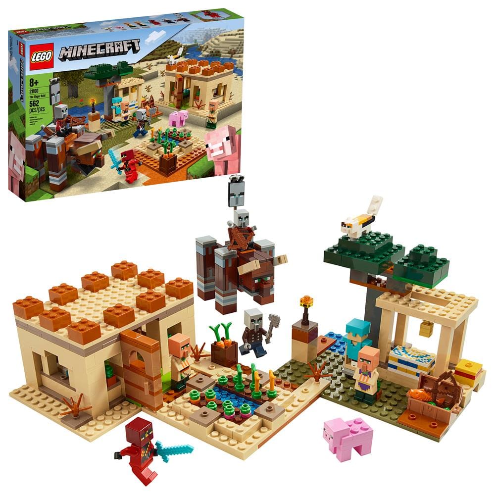 Lego Minecraft - A Casa do Axolotl 21247 - Vila Toys