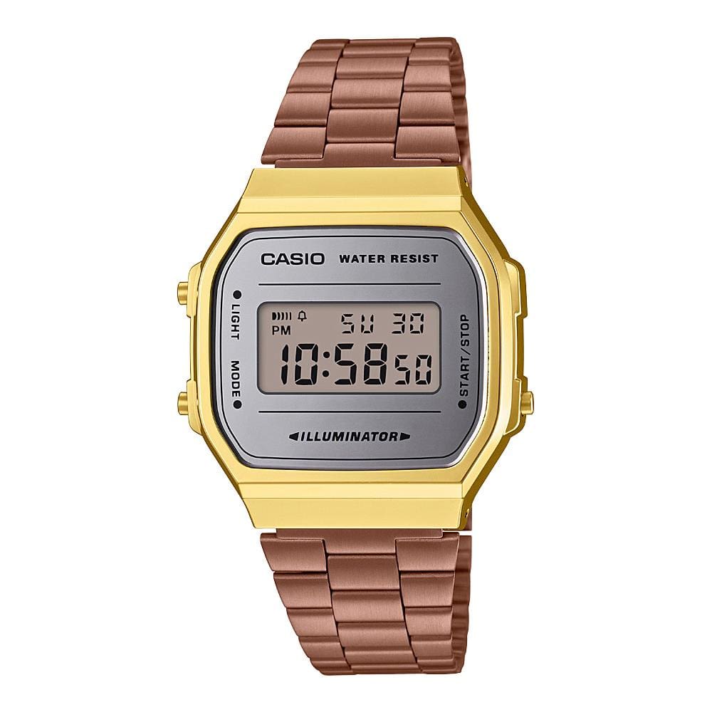 Relógio Feminino Digital Casio Vintage A168WECM-5D