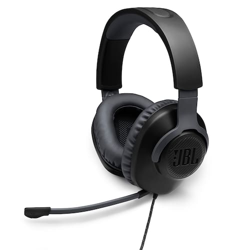 Headset Gamer JBL Quantum 100 para Consoles e PC - Black