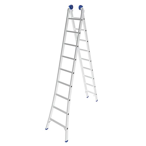 Escada Extensiva Mor 5205 2x9 Alumínio – 18 Degraus Menor preço em Escada Extensiva Mor 5205 2x9 Alumínio – 18 Degraus