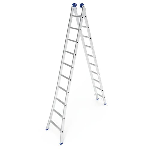 Escada Extensiva Mor 5206 2x10 Alumínio – 20 Degraus Menor preço em Escada Extensiva Mor 5206 2x10 Alumínio – 20 Degraus