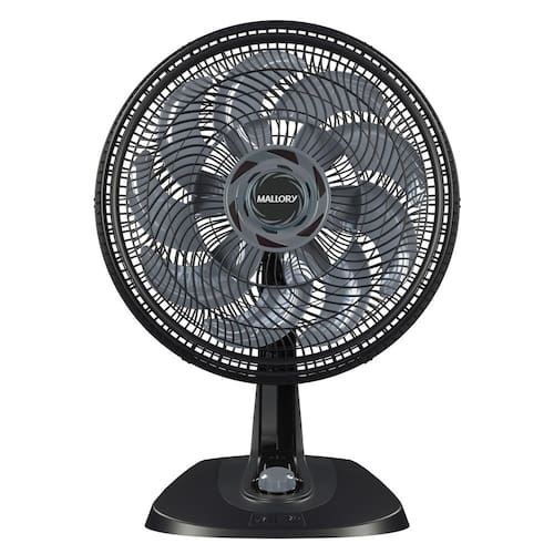 Ventilador de Mesa Mallory Neo Air 15 com 3 Velocidades, 40cm, 15 Pás - Preto/Grafite Menor preço em Ventilador de Mesa Mallory Neo Air 15 com 3 Velocidades, 40cm, 15 Pás - Preto/Grafite