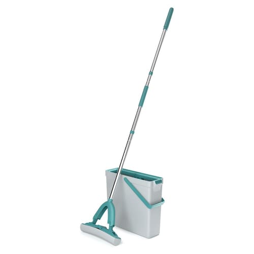 Mop Flex FlashLimp com Balde Espremedor 10L – Verde Esmeralda Menor preço em Mop Flex FlashLimp com Balde Espremedor 10L – Verde Esmeralda