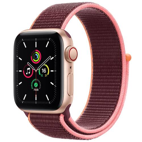 Apple Watch SE GPS + Celular, 40mm, Caixa Dourada de Alumínio com Pulseira Loop Esportiva Ameixa é boa?