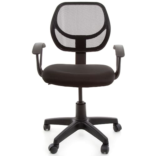 Cadeira de Escritório Cosco Home Niagara Giratória com Regulagem de Altura - Preto Menor preço em Cadeira de Escritório Cosco Home Niagara Giratória com Regulagem de Altura - Preto
