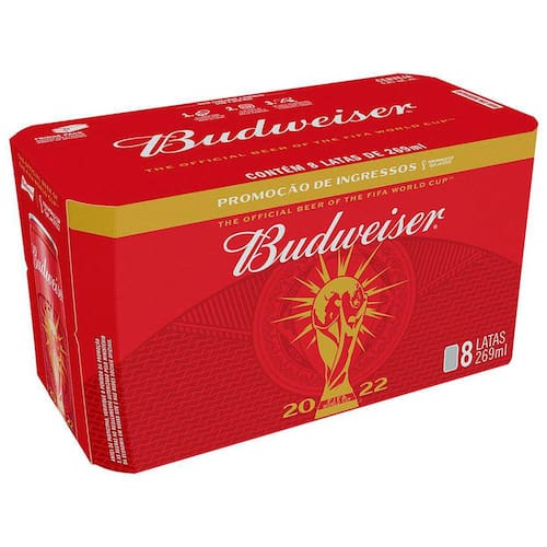 Cerveja Budweiser American Lager Lata 269ml - 8 Unidades é boa?