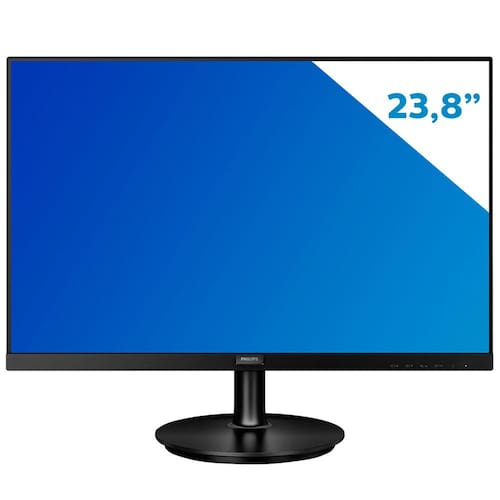 Monitor LED 23.8" Philips Full HD 242V8A com Entradas HDMI, VGA e DisplayPort é boa?