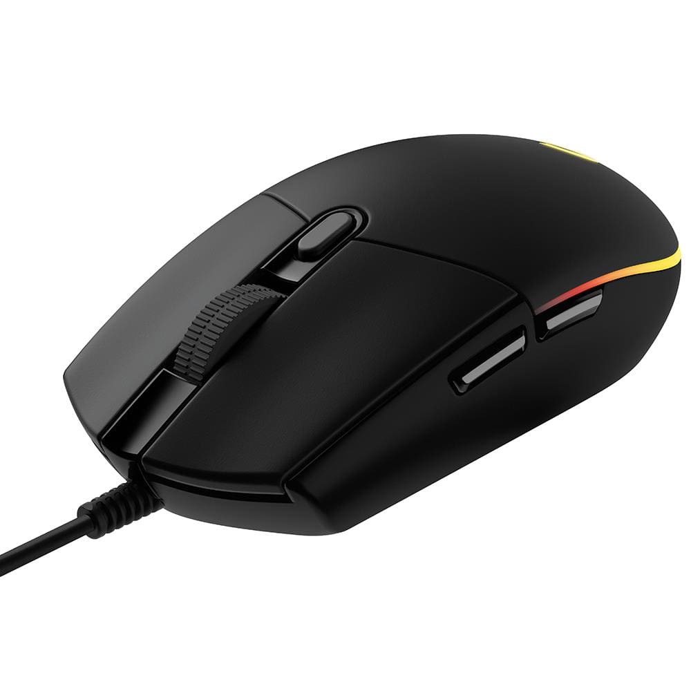 Mouse Gamer Logitech G203 LIGHTSYNC - Preto