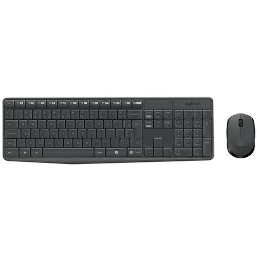 Teclado e Mouse Sem Fio Logitech MK235 - Cinza Escuro é boa?