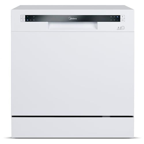 Lava-Louças Midea DWA08 8 Serviços com Programa Intensivo - Branca Menor preço em Lava-Louças Midea DWA08 8 Serviços com Programa Intensivo - Branca