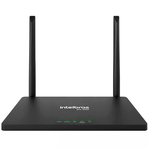 Roteador Intelbras Wi-Force W4-300F - 300Mbps Menor preço em Roteador Intelbras Wi-Force W4-300F - 300Mbps