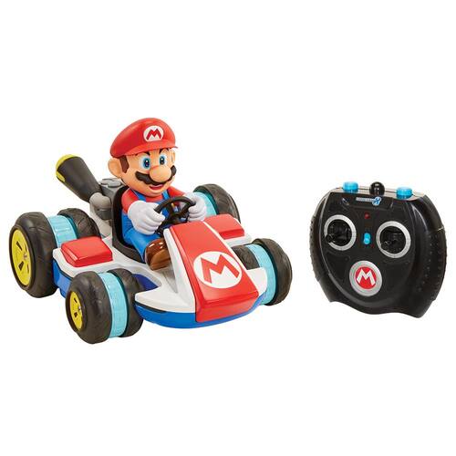 Carro de Controle Remoto Mario Kart Super Mario com 7 Funções 3020 Candide Menor preço em Carro de Controle Remoto Mario Kart Super Mario com 7 Funções 3020 Candide