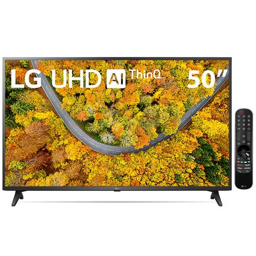 Smart TV 50" LG 4K LED 50UP7550 WiFi, Bluetooth, HDR, Inteligência Artificial ThinQ, Google, Alexa e Smart Magic - 2021 Menor preço em Smart TV 50" LG 4K LED 50UP7550 WiFi, Bluetooth, HDR, Inteligência Artificial ThinQ, Google, Alexa e Smart Magic - 2021