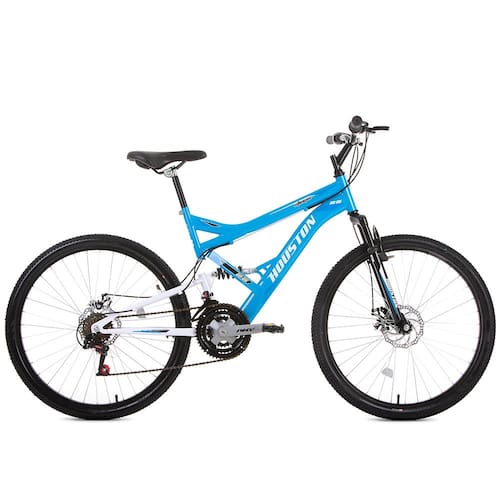 Bicicleta Aro 26 Houston Stinger 21 Marchas e Quadro 18” - Azul