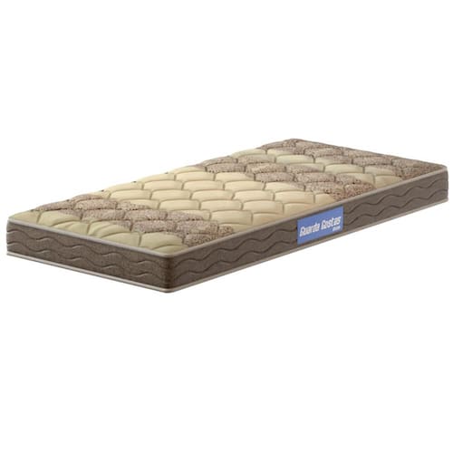 Colchão de Solteiro Probel Guarda Costas Espuma D28 14x88x188cm - Bege/Marrom Menor preço em Colchão de Solteiro Probel Guarda Costas Espuma D28 14x88x188cm - Bege/Marrom