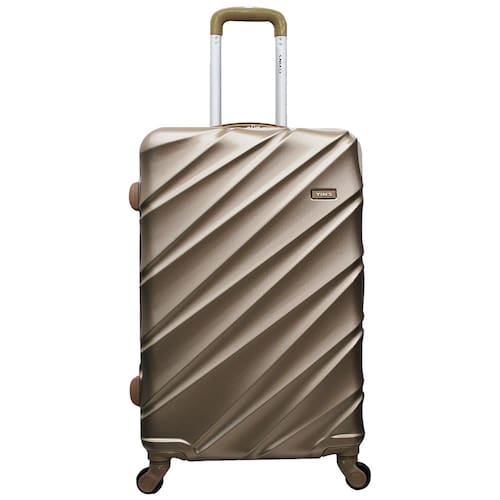 Mala Viagem Pequena de Bordo Yins Brasil YS21055CH com Rodas Giro 360° em ABS - Champagne Menor preço em Mala Viagem Pequena de Bordo Yins Brasil YS21055CH com Rodas Giro 360° em ABS - Champagne