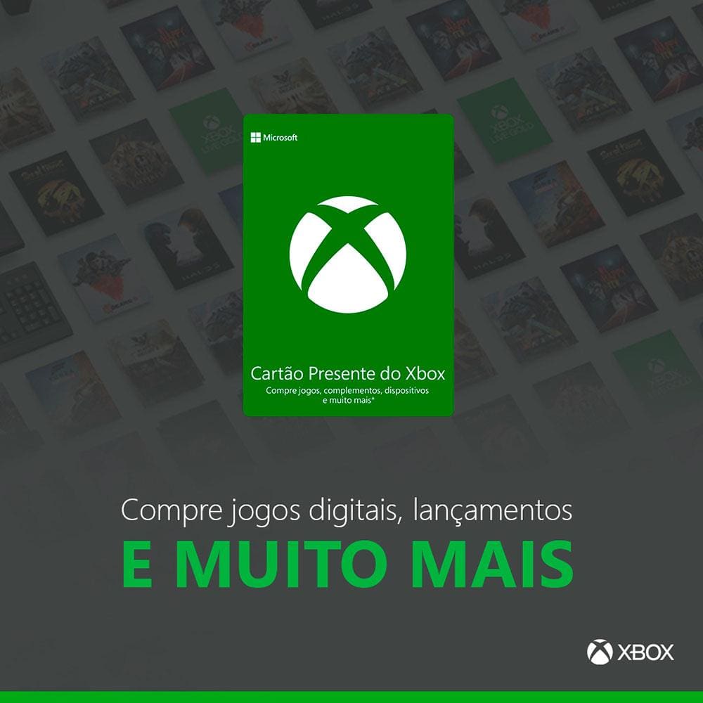 Gift Card Digital Xbox Game Pass para PC - R$89,99 - Escorrega o Preço