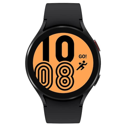 Smartwatch Samsung Galaxy Watch4 BT 44mm Preto Tela Super AMOLED de 1.4", Bluetooth, Wi-Fi, GPS, NFC e Sensor de Frequência Cardíaca Óptica Menor preço em Smartwatch Samsung Galaxy Watch4 BT 44mm Preto Tela Super AMOLED de 1.4", Bluetooth, Wi-Fi, GPS, NFC e Sensor de Frequência Cardíaca Óptica