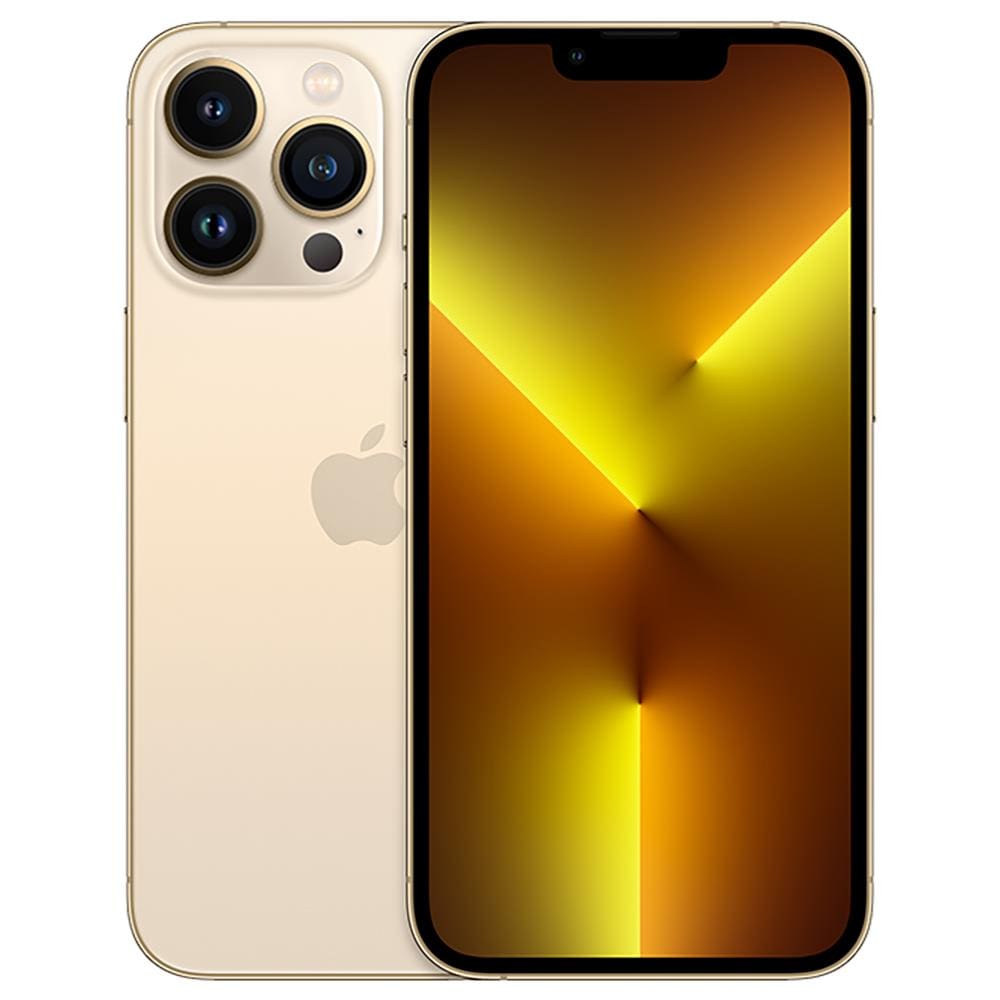 iPhone 13 Pro Max Apple 128GB Dourado Tela de 6,7”, Câmera Tripla de 12MP