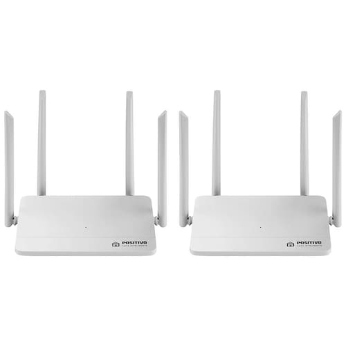 Kit Roteador Smart Mesh Wi-Fi Fast Positivo Casa Inteligente Branco – 2 Unidades Menor preço em Kit Roteador Smart Mesh Wi-Fi Fast Positivo Casa Inteligente Branco – 2 Unidades