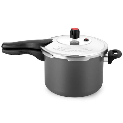 Panela de Pressão 4,5 L Alegrete com Fechamento Externo em Alumínio com Revestimento Antiaderente e Cabo de Baquelite – Cinza Menor preço em Panela de Pressão 4,5 L Alegrete com Fechamento Externo em Alumínio com Revestimento Antiaderente e Cabo de Baquelite – Cinza