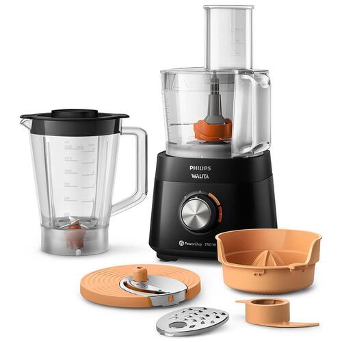 Processador de Alimentos Philips Walita PowerChop RI7302 com 2 Velocidades e 750W - Preto Menor preço em Processador de Alimentos Philips Walita PowerChop RI7302 com 2 Velocidades e 750W - Preto