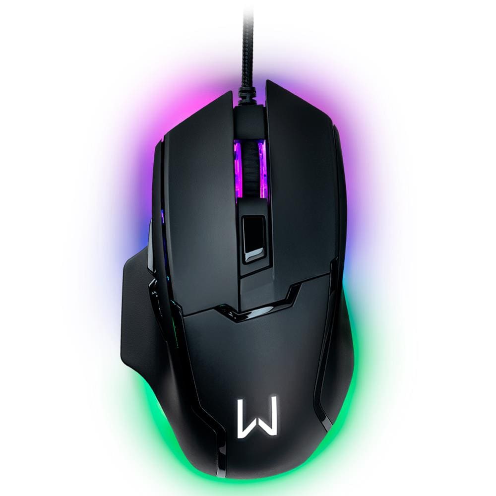Mouse Gamer Rainbow Gunter 6400DPI Warrior - MO297