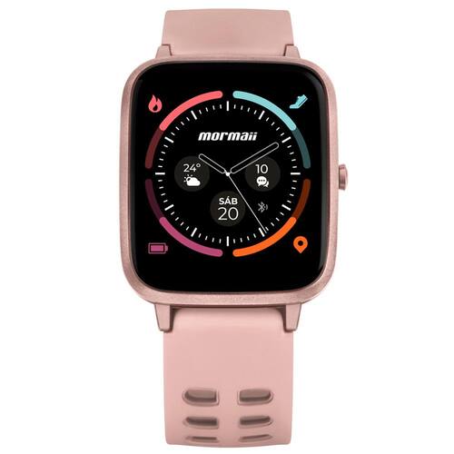 Smartwatch Mormaii Life MOLIFEAA/8J Rosa, Unissex, | Ponto