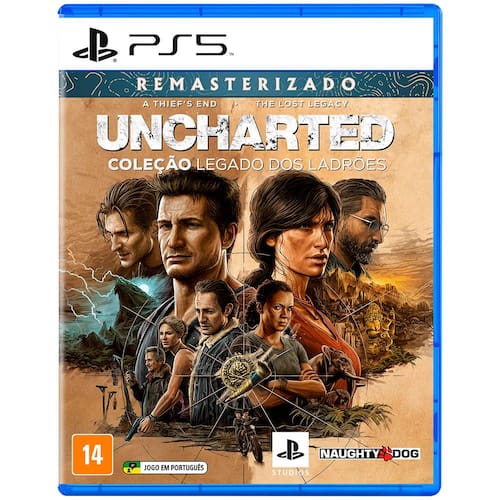 Jogo Uncharted: Coleção Legado dos Ladrões - PS5