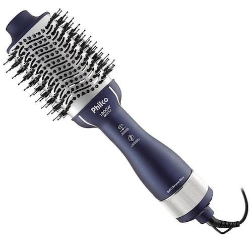 Escova Secadora Philco Soft Chrome PES16 1300W Bivolt - Azul é ruim? Escova Secadora Philco Soft Chrome PES16 1300W Bivolt - Azul é boa?