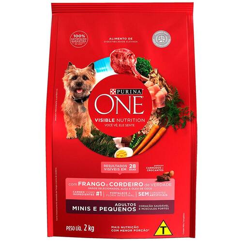 Ração Seca para Cães Purina One Adultos Minis e Pequenos Frango e Cordeiro 2kg é ruim? Ração Seca para Cães Purina One Adultos Minis e Pequenos Frango e Cordeiro 2kg é boa?