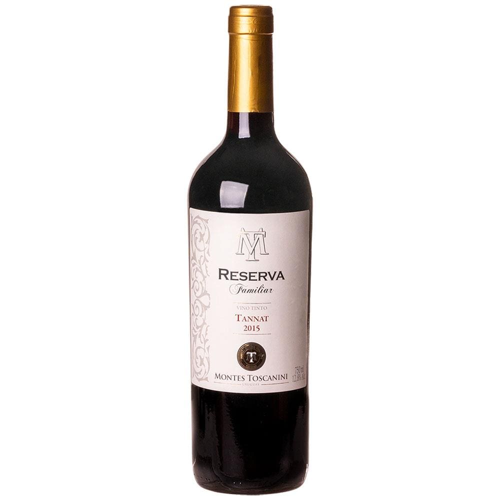 Vinho Tinto Uruguaio Montes Toscanini Reserva Familiar Tannat 750ml