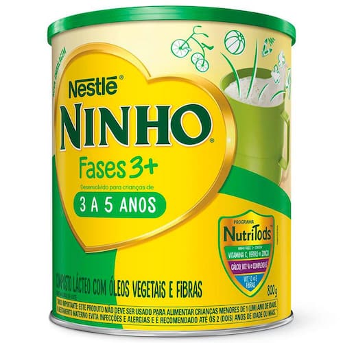 Composto Lácteo NINHO Fases 3+ 800g é ruim? Composto Lácteo NINHO Fases 3+ 800g é boa?