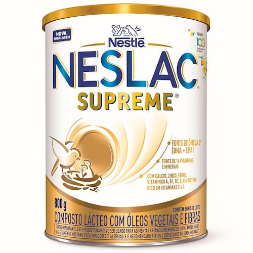 Composto Lácteo Neslac Supreme - 800g é ruim? Composto Lácteo Neslac Supreme - 800g é boa?