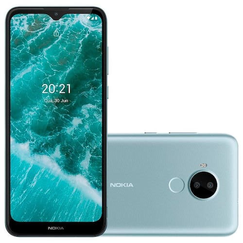 Smartphone Nokia C30 NK043 Branco 64GB, 4G, Tela 6,8”, Dual Chip, 2GB RAM e Câmera Traseira Dupla + Selfie 5.0MP Menor preço em Smartphone Nokia C30 NK043 Branco 64GB, 4G, Tela 6,8”, Dual Chip, 2GB RAM e Câmera Traseira Dupla + Selfie 5.0MP