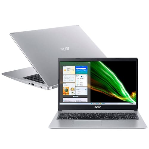 Notebook Acer Core i3-10110U 4GB 256GB SSD Tela Full HD 15.6” Windows 11 Aspire 5 A515-54-33EN Menor preço em Notebook Acer Core i3-10110U 4GB 256GB SSD Tela Full HD 15.6” Windows 11 Aspire 5 A515-54-33EN