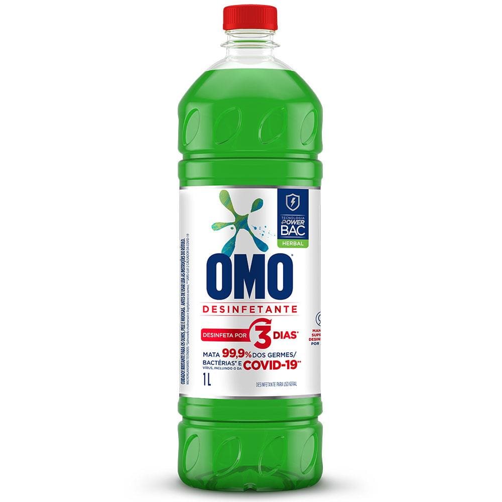 Desinfetante Omo Uso Geral Herbal - 1L
