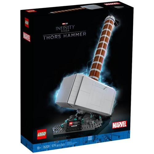 LEGO Marvel: Martelo de Thor - 979 Peças