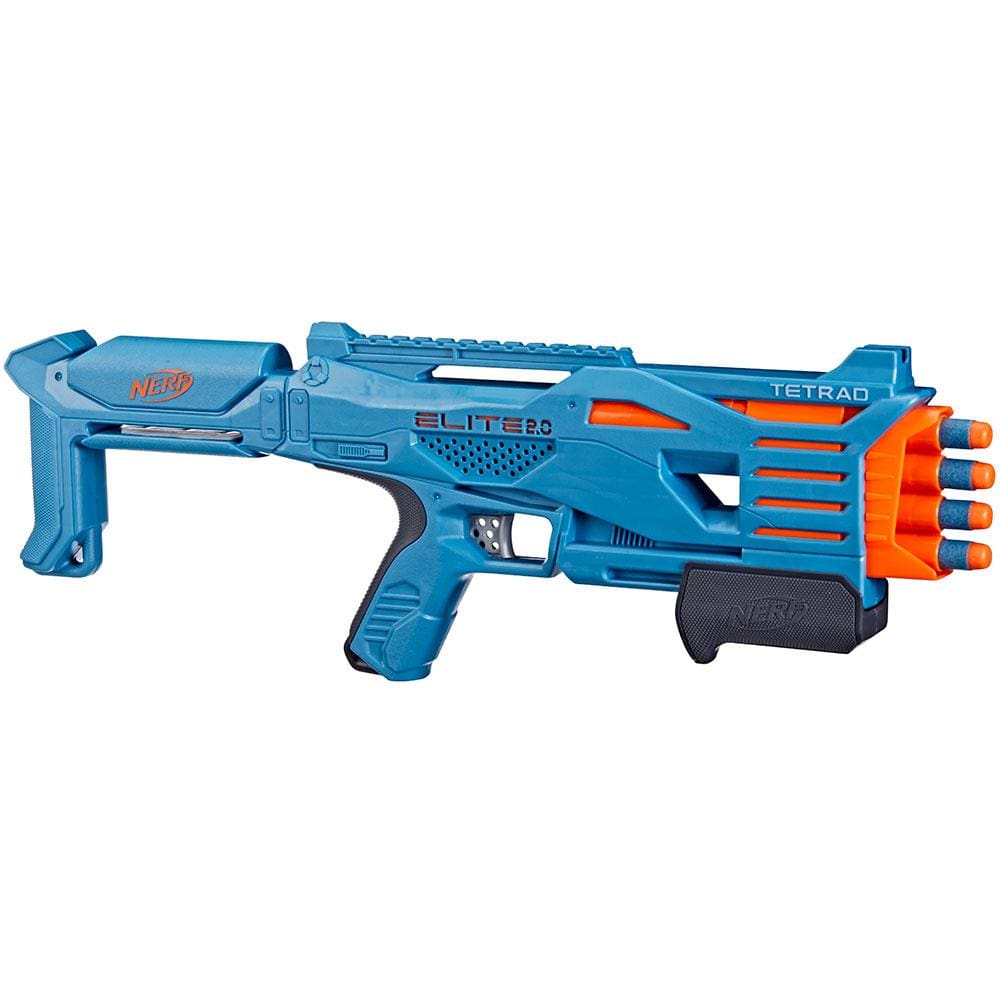 Lançador de Dardos Nerf Elite 2.0 Tetrad F5026 - Hasbro