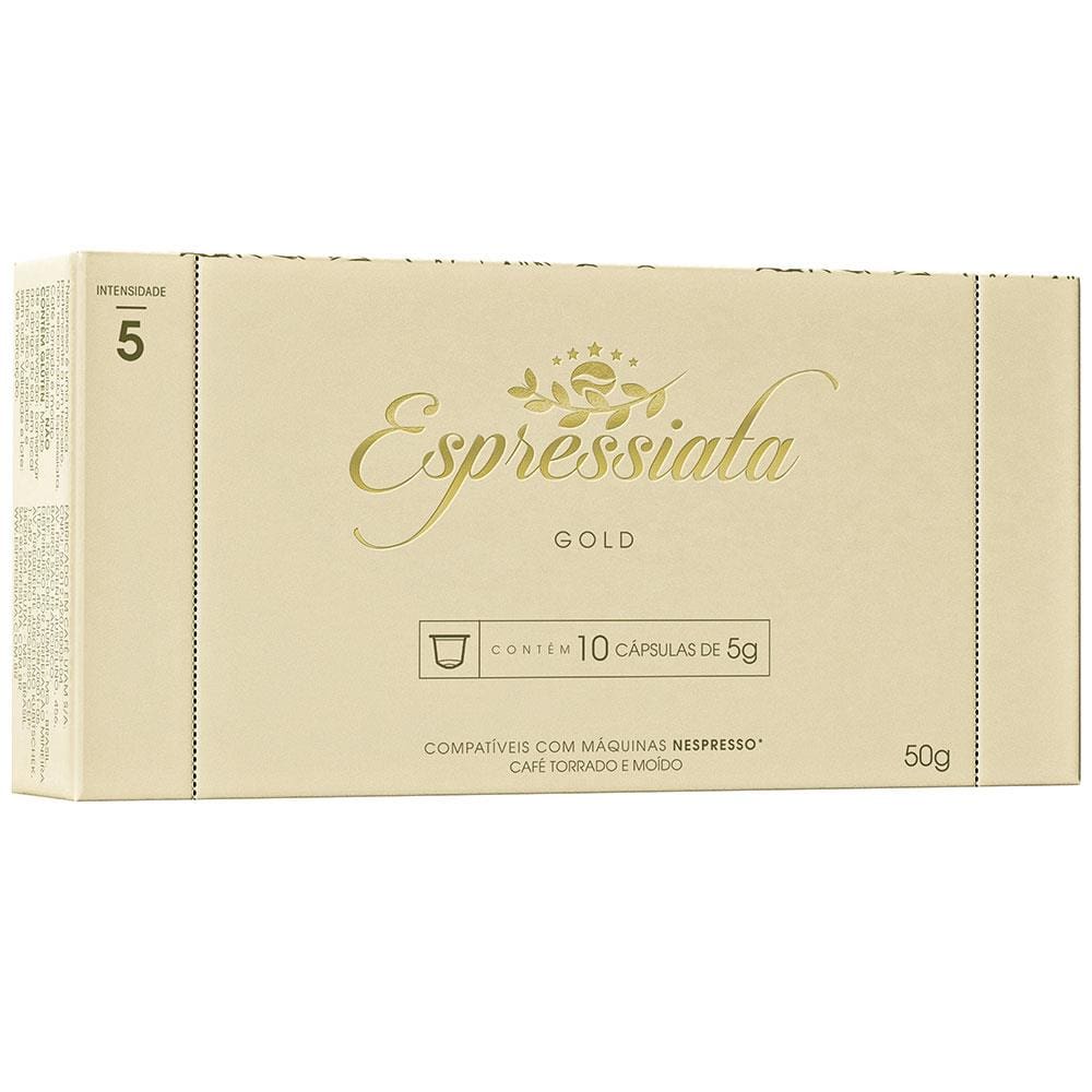 Cápsula de Café Gold Espressiata Caixa com 10 Cápsulas