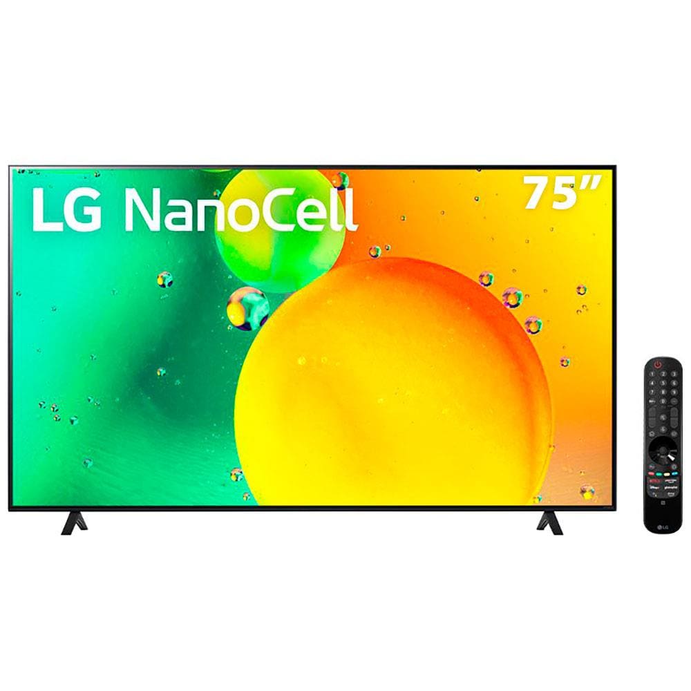 Smart TV LG 75" Nanocell 4K 75NANO75SQA