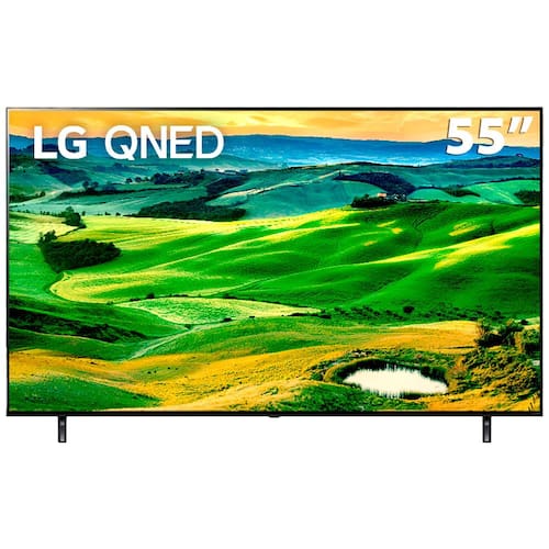Smart TV 55" LG 4K Quantum Dot NanoCell 55QNED80 120Hz, FreeSync, HDMI 2.1, ThinQ, Google, Alexa é boa?