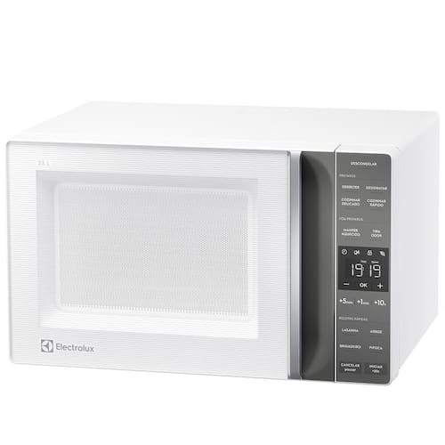 Forno de Micro-ondas Electrolux Efficient ME23B com Função Manter Aquecido Branco – 23 L