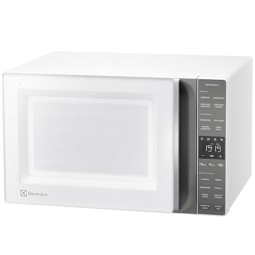 Forno de Micro-ondas Electrolux Efficient ME36B com Funções Fermentar e Manter Aquecido Branco – 36 L