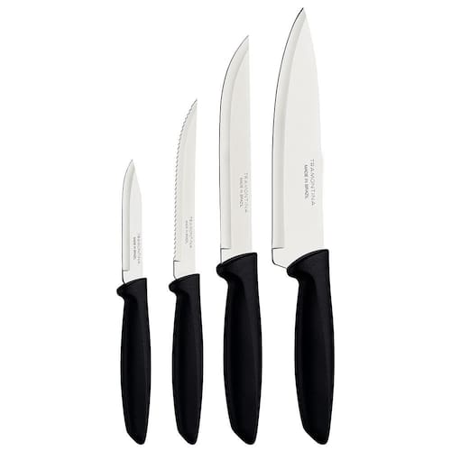 Conjunto de Facas 4 Peças Tramontina Plenus em Aço Inox e Polipropileno  é boa?