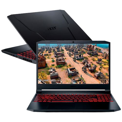 Notebook Gamer Acer NVIDIA GeForce GTX 1650 Core i5- 11400H 8GB 512GB SSD Tela 15,6” Linux Nitro 5 AN515-57-52ZQ Menor preço em Notebook Gamer Acer NVIDIA GeForce GTX 1650 Core i5- 11400H 8GB 512GB SSD Tela 15,6” Linux Nitro 5 AN515-57-52ZQ